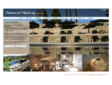 Tablet Screenshot of chateauvillarlong.com